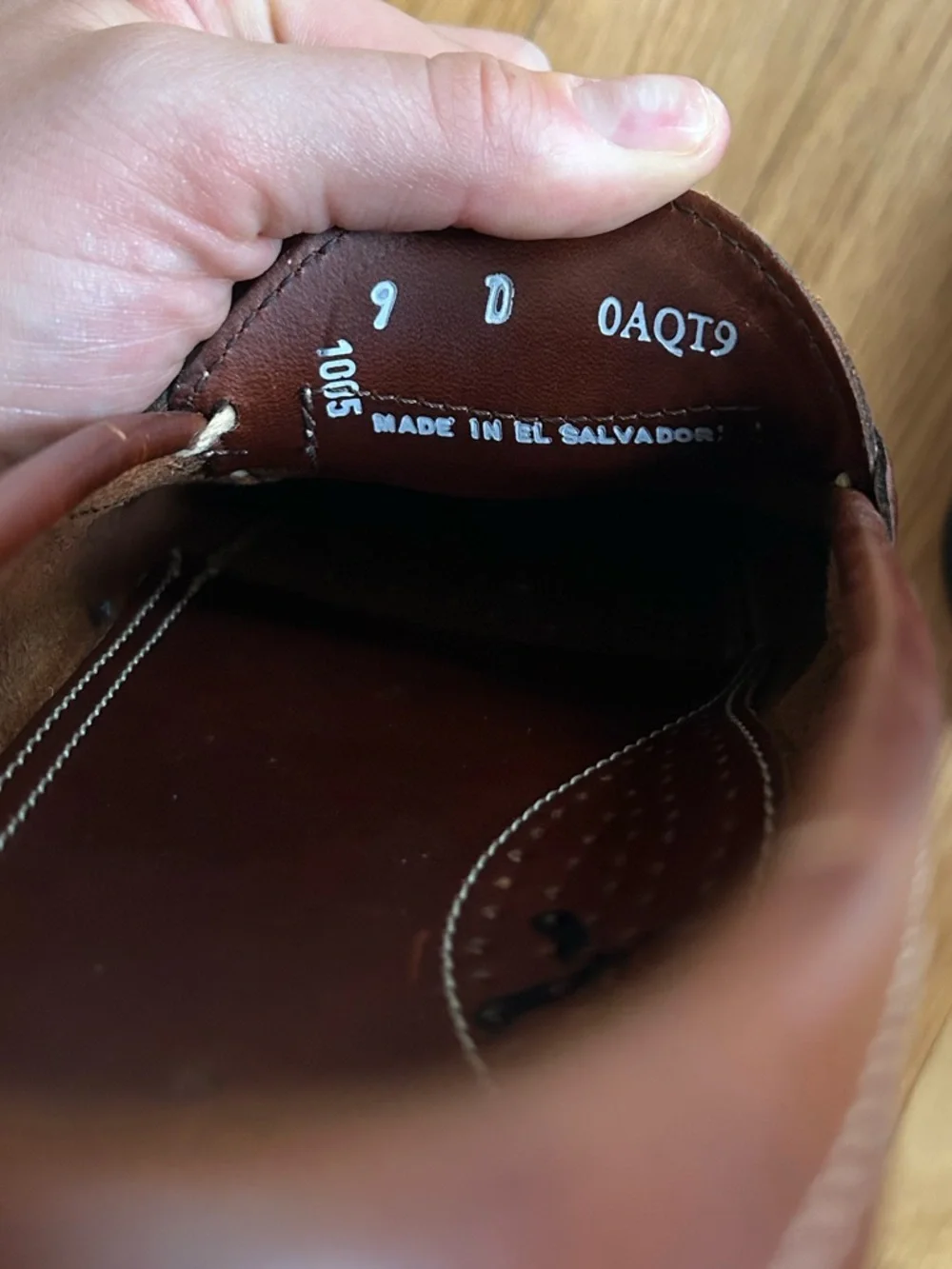 Men's L.L. Bean Brown Leather Loafers size 9